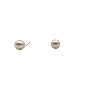 Silver pearl ear thread